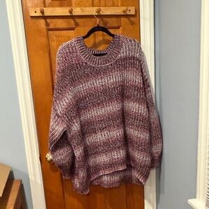 SO Women's Purple Knit Sweater